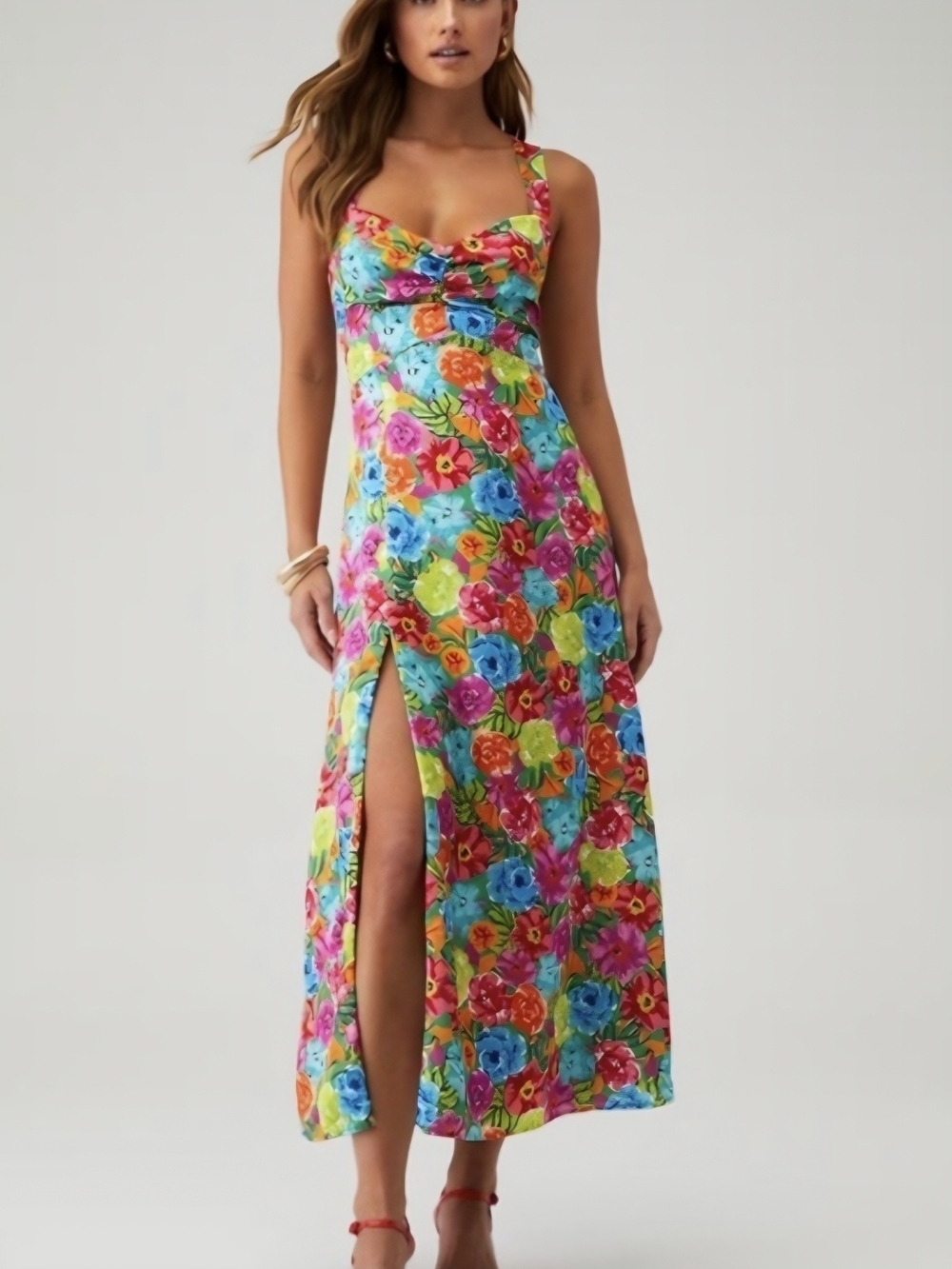 Bright Multi-Color Show Me Your MuMu Dress